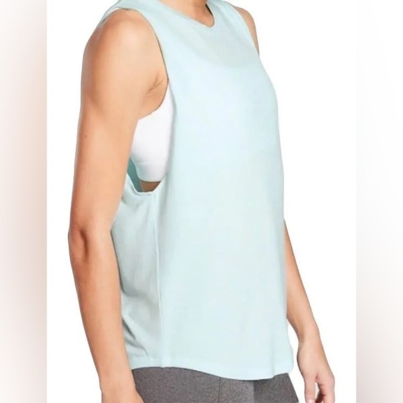 Athleta Ultimate Hybrid Tank Top Oasis Blue XS - Picture 4 of 4